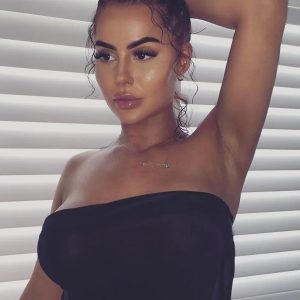 Black Tie Back Scarf Bandeau Bandana Crop Top - Lauren