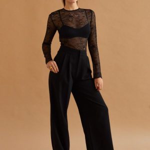 Shiloh High Waisted Pleated Trousers